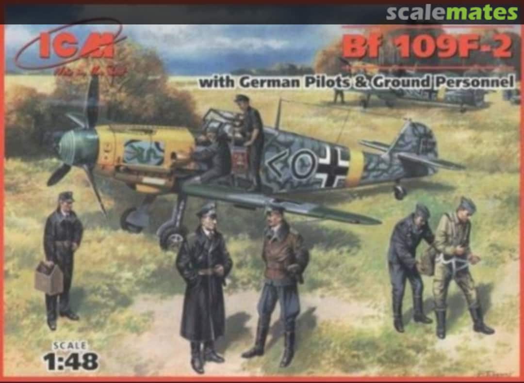 Boxart Bf 109F-2 48803 ICM Boxart Bf 109F-2 48803 ICM