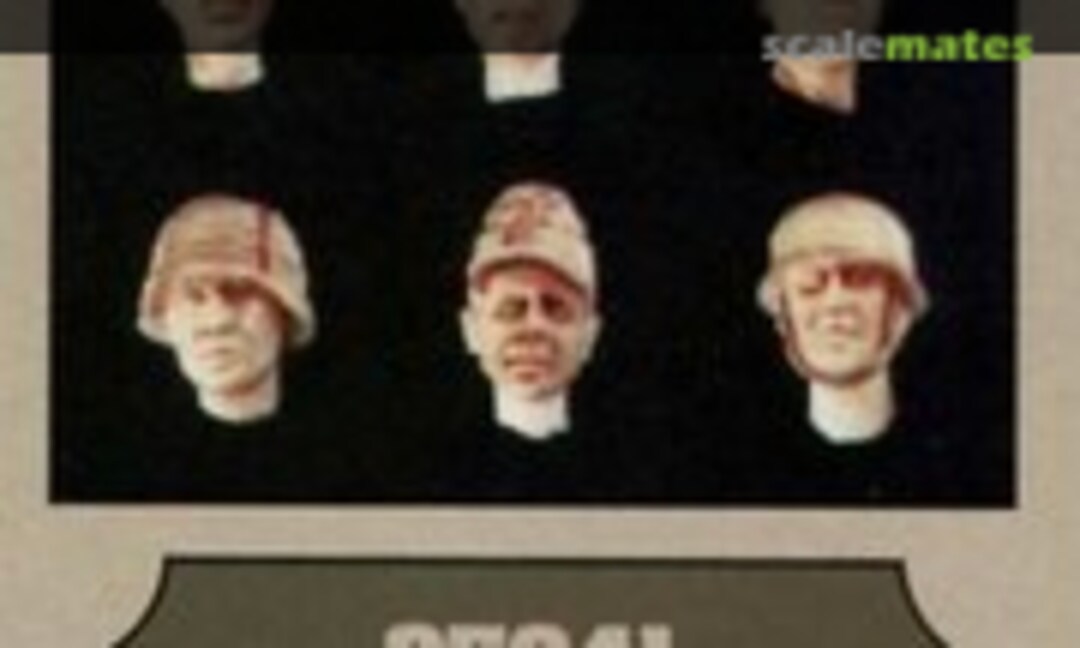 1:35 German Head Set #2 (Warriors 35041) 35041