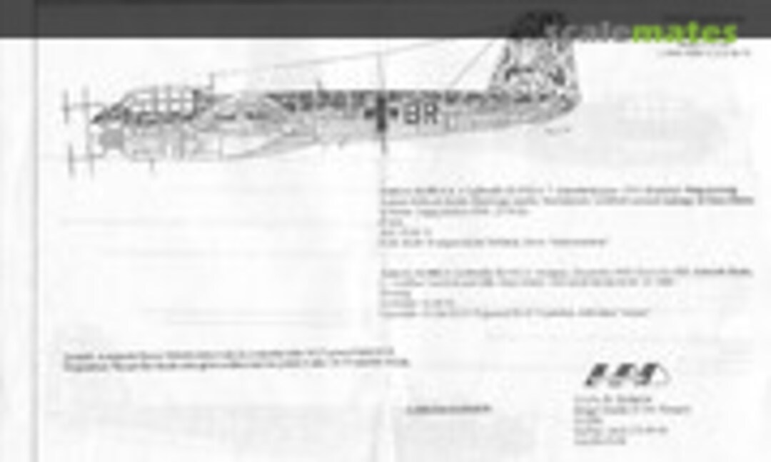 1:48 Junkers Ju 88 G (Hungarian Armour Decals 48009) 48009