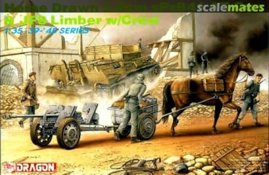 Boxart 2.8cm SPzB41 AT Gun & JF8 Limber 6079 Dragon Boxart 2.8cm SPzB41 AT Gun & JF8 Limber 6079 Dragon