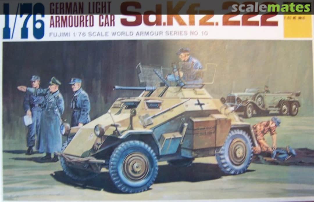 Boxart Sd.Kfz. 222 WA-10 Fujimi Boxart Sd.Kfz. 222 WA-10 Fujimi