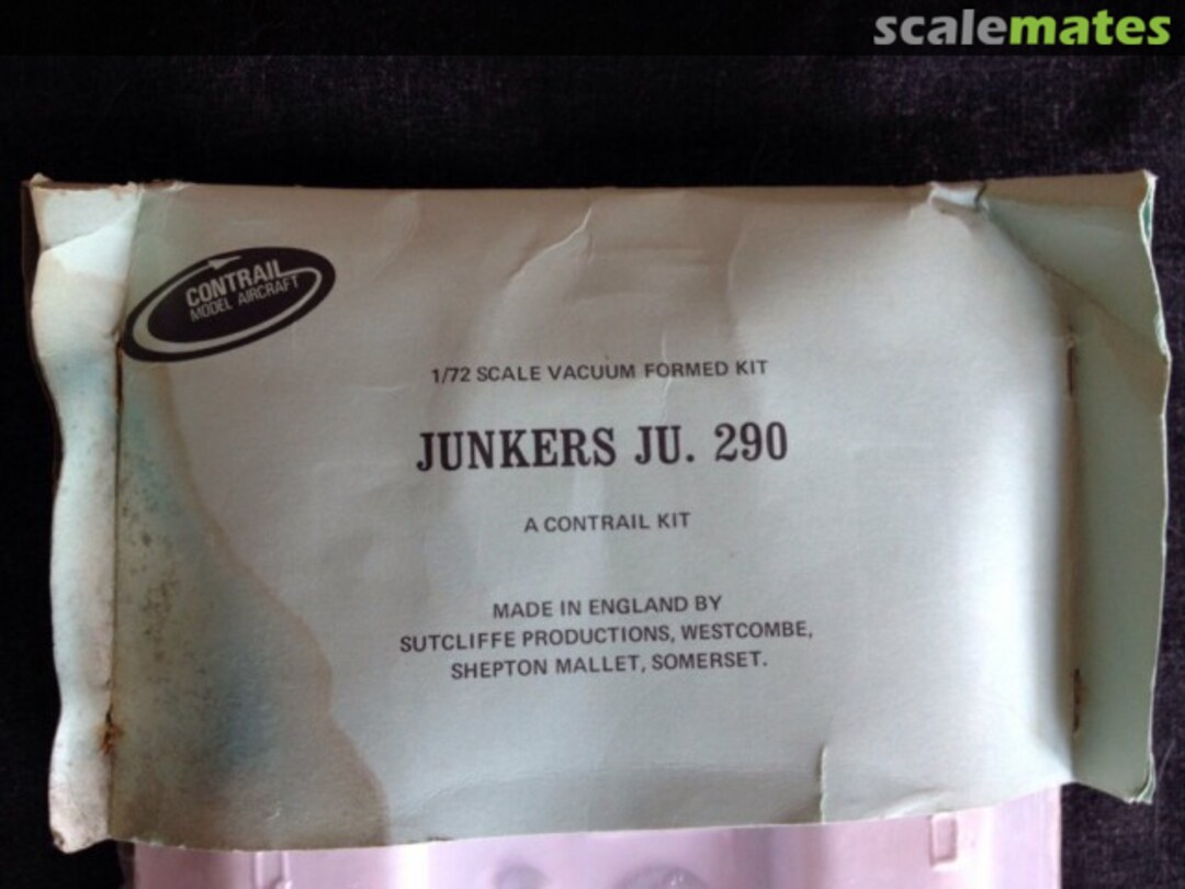 Boxart Junkers Ju. 290 Contrail Boxart Junkers Ju. 290 Contrail