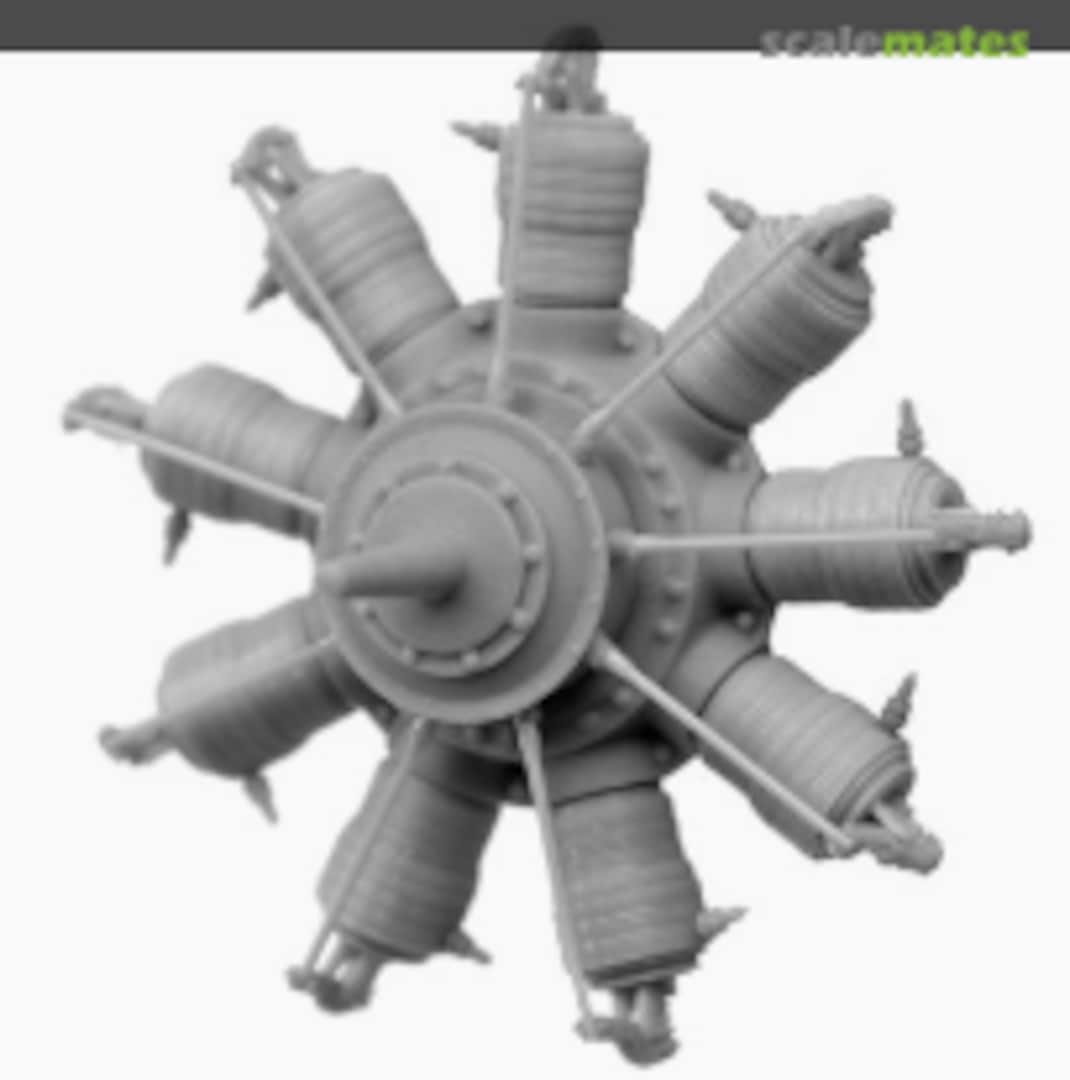 Boxart Gnome Monosoupape 9B-2 (100 hp) Engine 72109 Small Stuff Boxart Gnome Monosoupape 9B-2 (100 hp) Engine 72109 Small Stuff