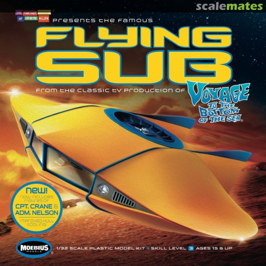 Boxart Flying Sub MMK817 Moebius Models Boxart Flying Sub MMK817 Moebius Models