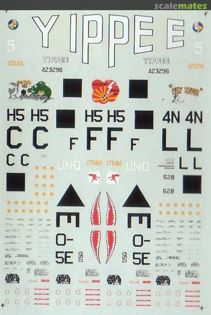 Boxart P-38 J/F Lightning 14-130 Microscale