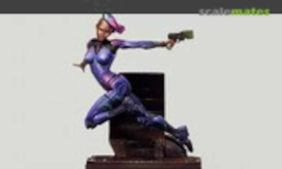 75mm Cyber Girl (Black Sun Miniatures CG) CG