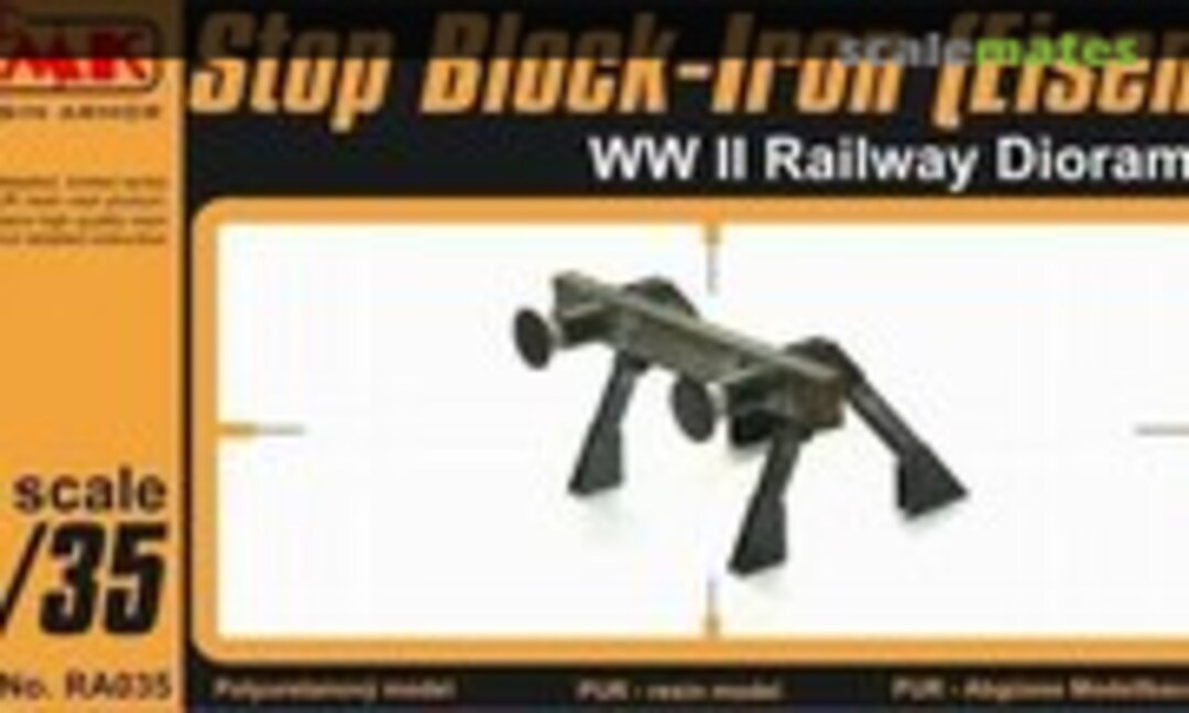 Stop Block-Iron (Eisen) WW II Railway Diorama (Resin Armor RA035)