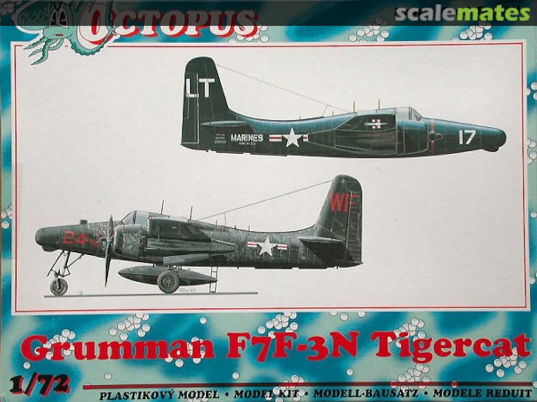 Boxart Grumman F7F-3N Tigercat 72018 Octopus Boxart Grumman F7F-3N Tigercat 72018 Octopus