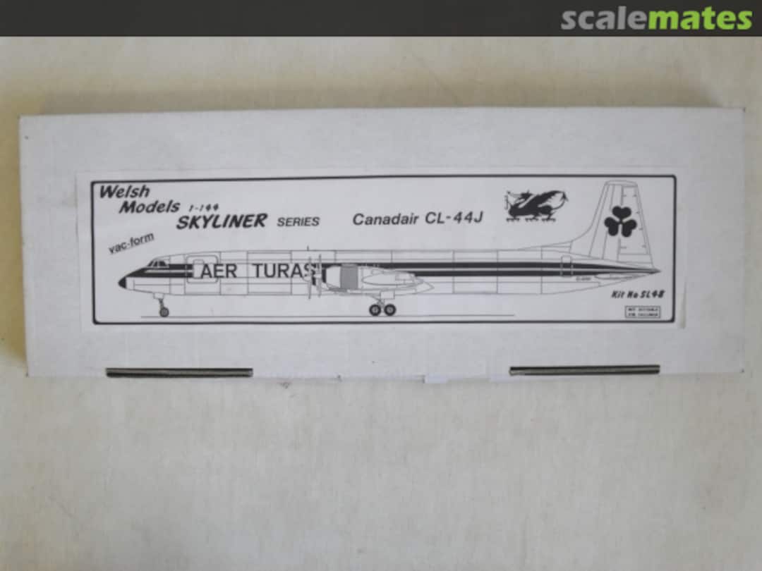 Boxart Canadair CL-44J SL048 Welsh Models Boxart Canadair CL-44J SL048 Welsh Models