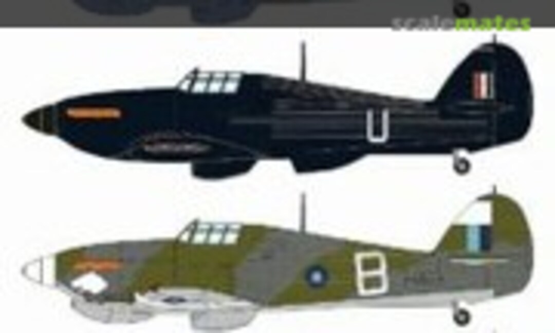 1:72 Hurricane IIB & IIC Over Burma & India (Avalon Decals 7002) 7002