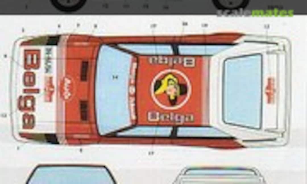 1:24 Audi Quattro A1 [IN-ND 37] &quot;Belga&quot; (Studio27 ST27-DC269)