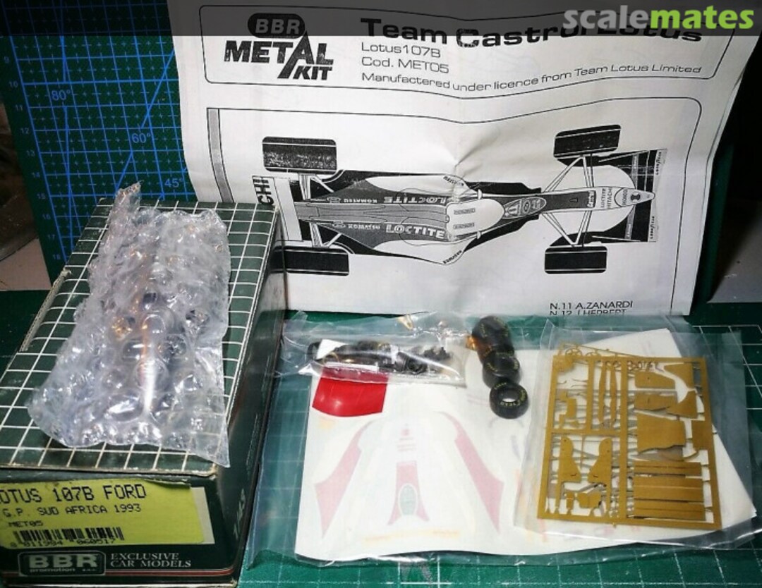 Boxart Lotus-Ford 107B "LOCTITE" MET05 BBR Boxart Lotus-Ford 107B "LOCTITE" MET05 BBR