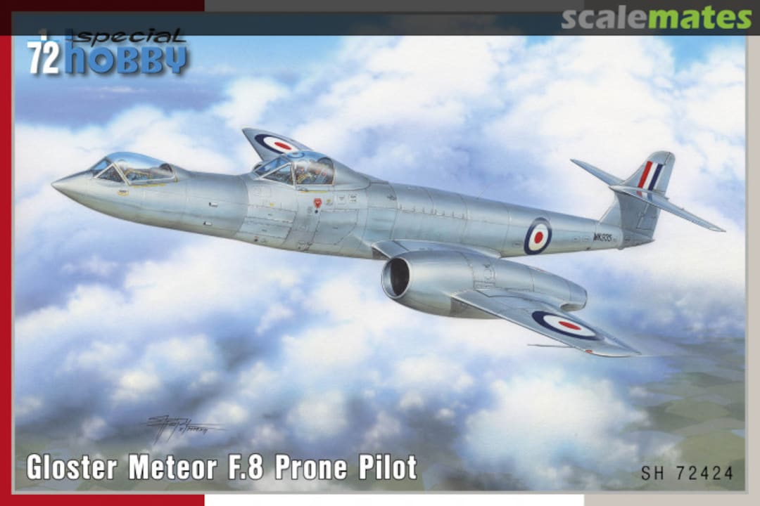 Boxart Gloster Meteor F.8 SH 72424 Special Hobby Boxart Gloster Meteor F.8 SH 72424 Special Hobby