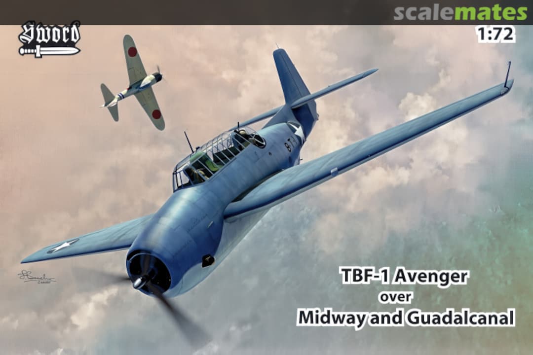 Boxart TBF-1 Avenger SW72136 Sword Boxart TBF-1 Avenger SW72136 Sword