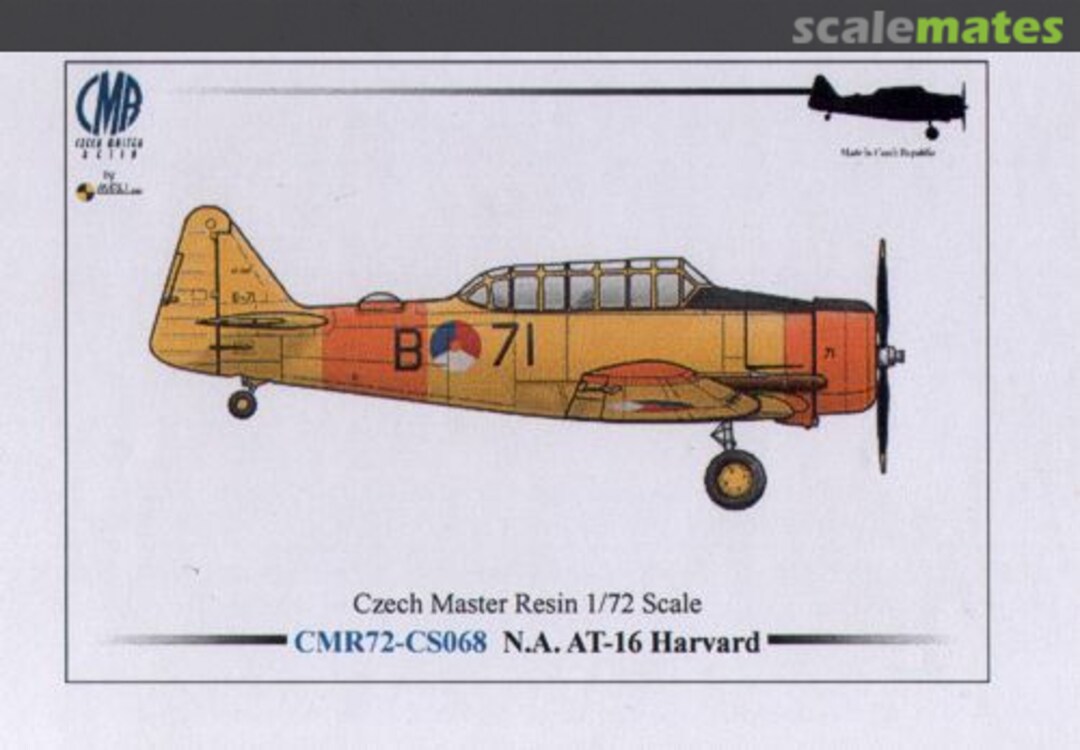 Boxart N.A. AT-16 Harvard CMR72-CS068 CMR Boxart N.A. AT-16 Harvard CMR72-CS068 CMR