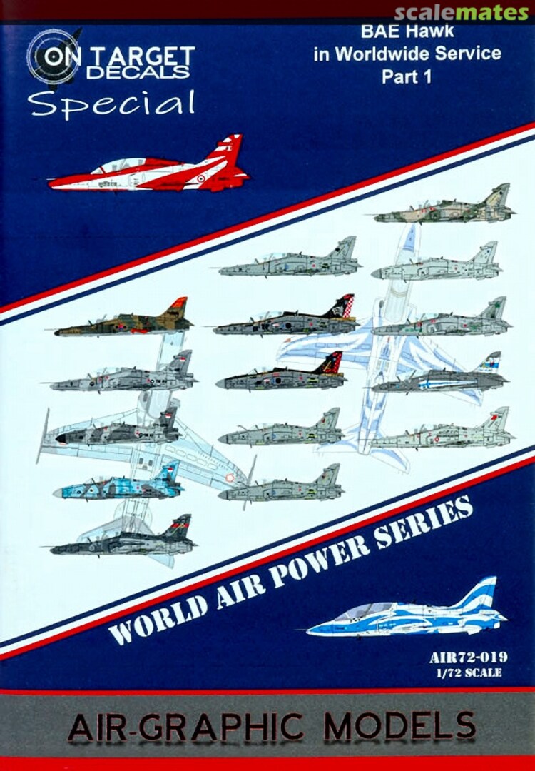 Boxart BAE Hawk in Worldwide Service Part 1 AIR72-019 Air-Graphics Models Boxart BAE Hawk in Worldwide Service Part 1 AIR72-019 Air-Graphics Models