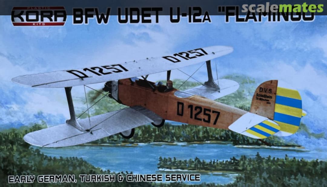 Boxart BFW Udet U-12A "Flamingo" KPK72163 Kora Models Boxart BFW Udet U-12A "Flamingo" KPK72163 Kora Models