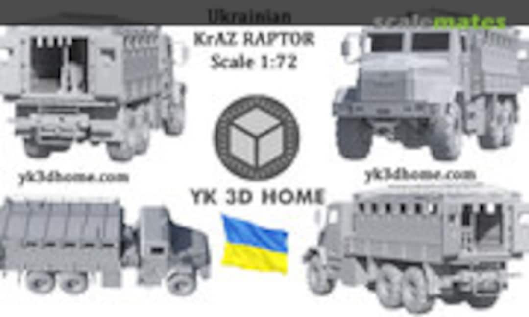1:72 KrAZ Raptor (YK 3D Home )