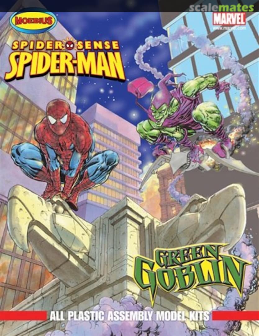 Boxart Spider-Man & Green Goblin 914 Moebius Models Boxart Spider-Man & Green Goblin 914 Moebius Models