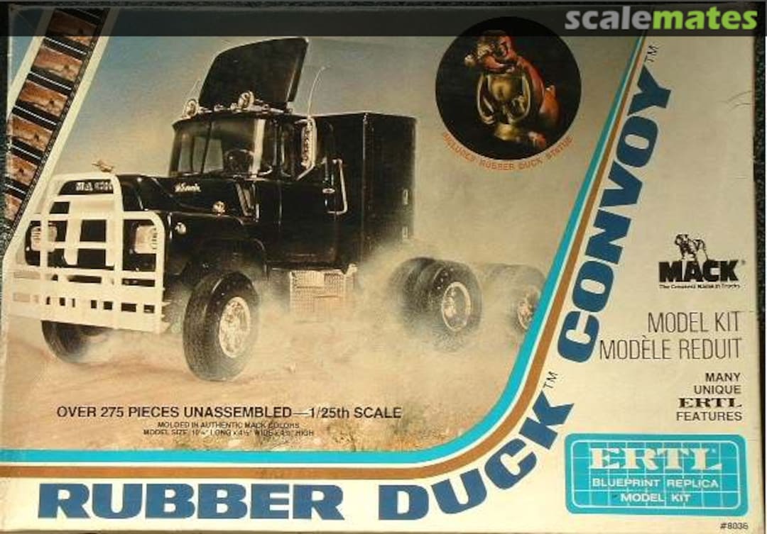 Boxart Rubber Duck Convoy 8036 ERTL Boxart Rubber Duck Convoy 8036 ERTL
