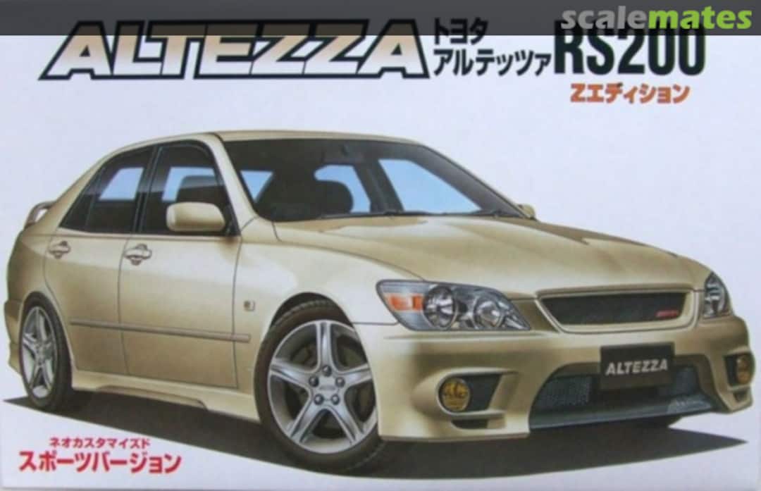 Boxart Toyota Altezza RS200 Z Edition 03467 Fujimi