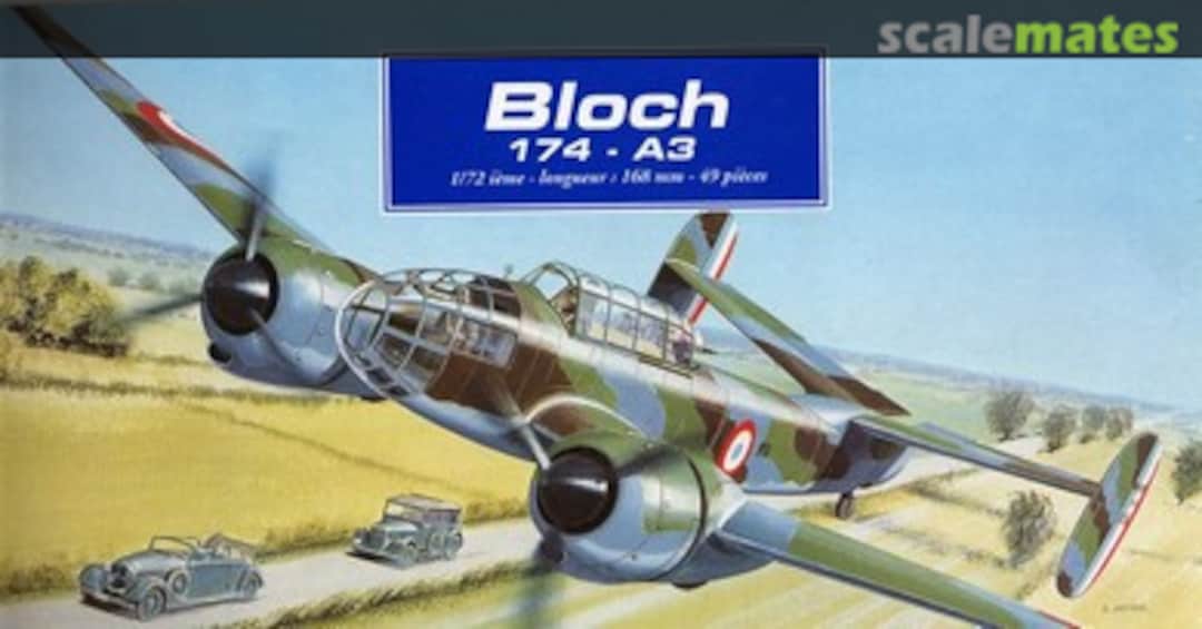 Boxart Bloch 174 - A3 60312 Heller Boxart Bloch 174 - A3 60312 Heller