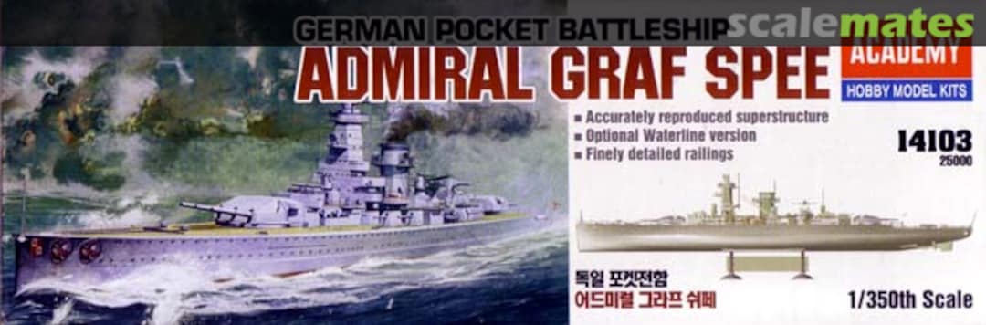Boxart Admiral Graf Spee 14103 Academy