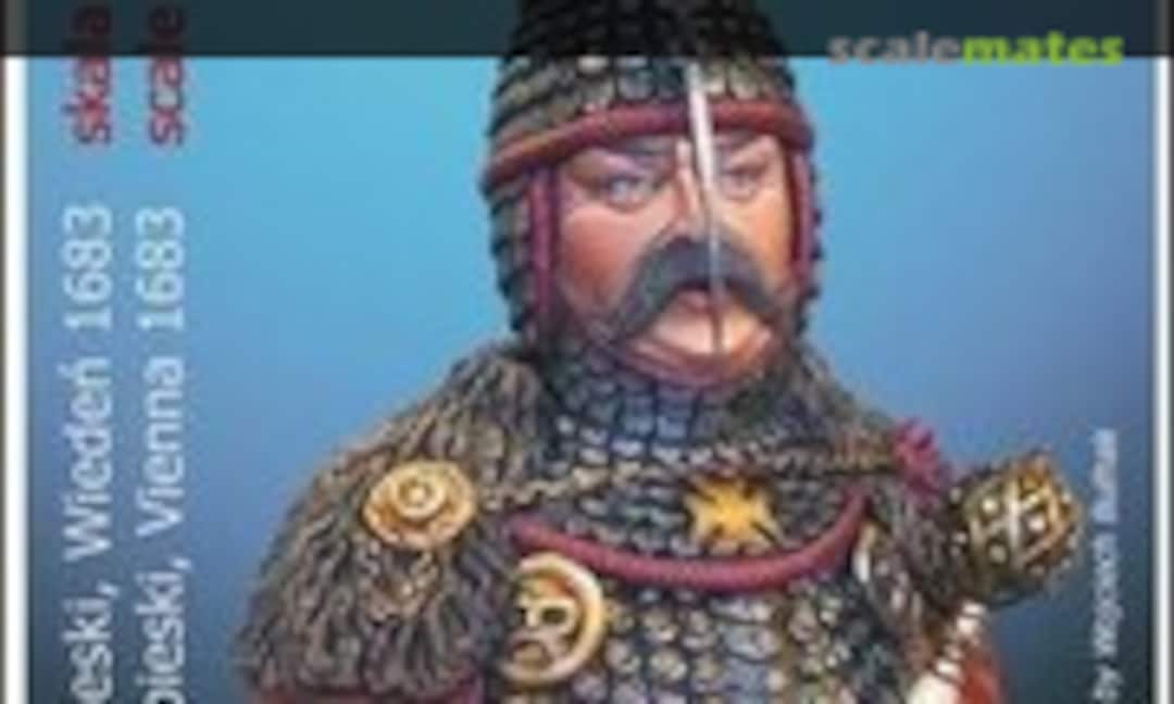 250mm King John III Sobieski, 1683, Bust (Adalbertus 250-03) 250-03