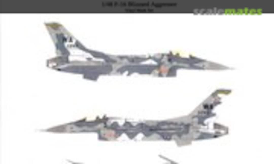 1:48 F-16 Blizzard Aggressor (Steel Beach 85012) 85012