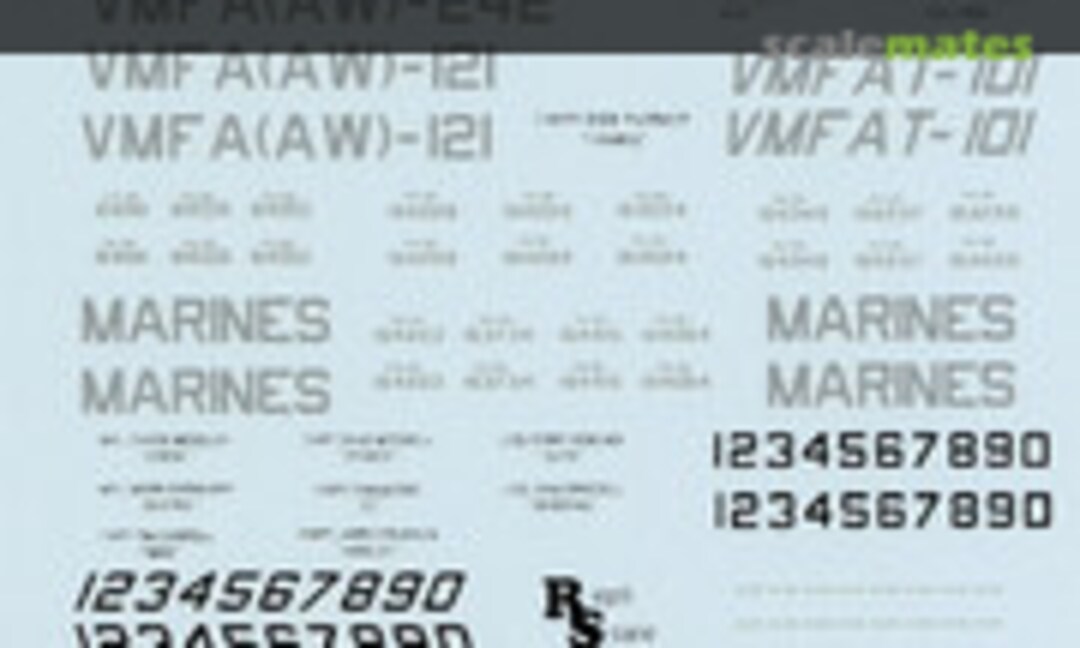 1:48 USMC F/A-18D "Night Attack" (Repli-scale 48-5038) 48-5038