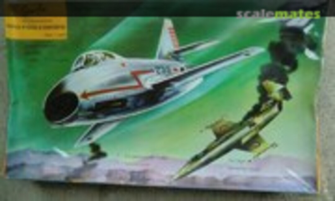 1:100 Super Mystere &amp; Starfighter (Starfix 501)
