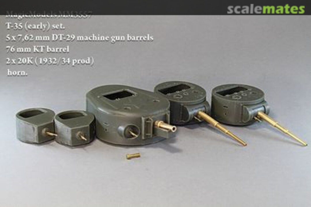 Boxart Barrel set for T-35 (early) MM3557 Magic Models Boxart Barrel set for T-35 (early) MM3557 Magic Models
