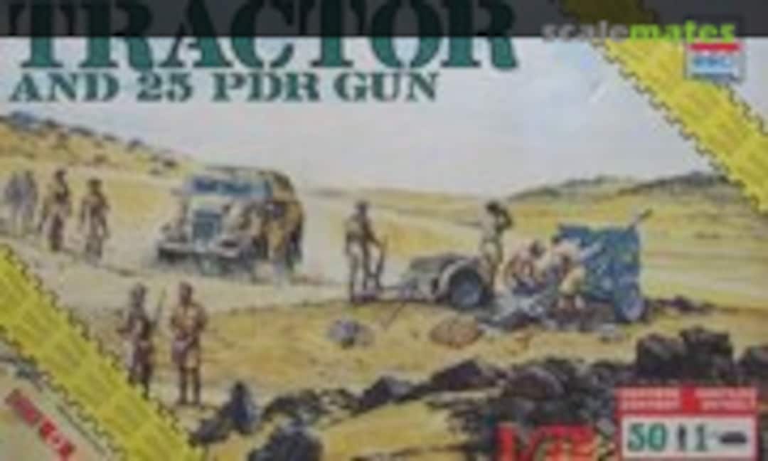 1:72 Tractor and 25 PDR gun (ESCI/ERTL 8614)