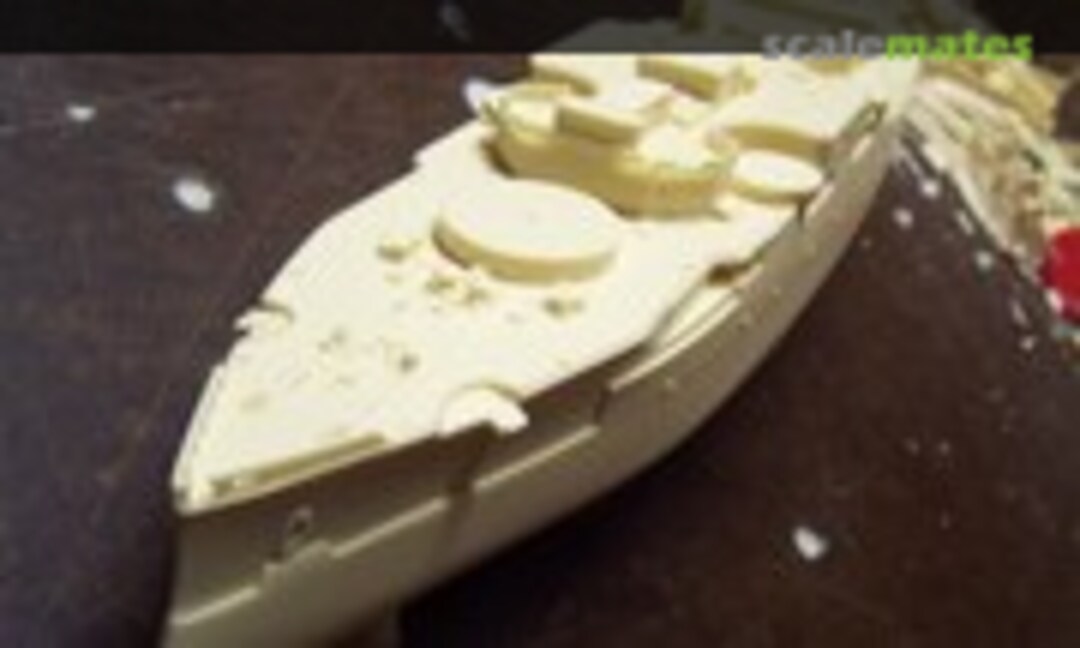 1:350 USS Mississippi BB-23 (Iron Shipwrights 4-231)
