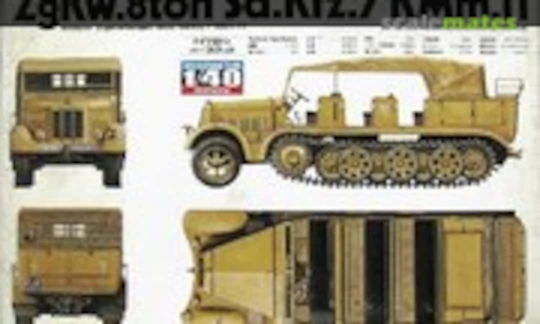 1:48 ZgKw. 8ton Sd.Kfz.7 KMm.11 (Bandai 35432)