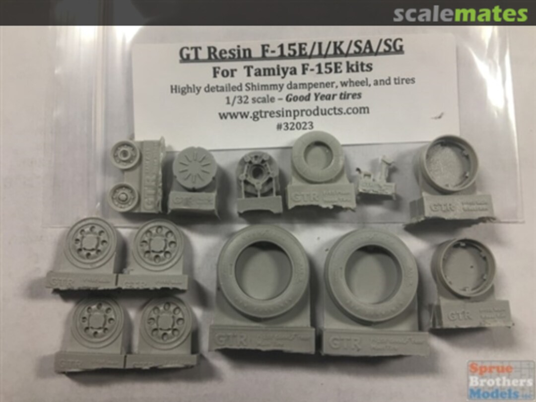 Boxart F-15E F-15I F-15K F-15SA F-15SG Eagle Shimmy Dampener-Wheel-Tire (GoodYear) Set 32023 GT Resin Boxart F-15E F-15I F-15K F-15SA F-15SG Eagle Shimmy Dampener-Wheel-Tire (GoodYear) Set 32023 GT Resin
