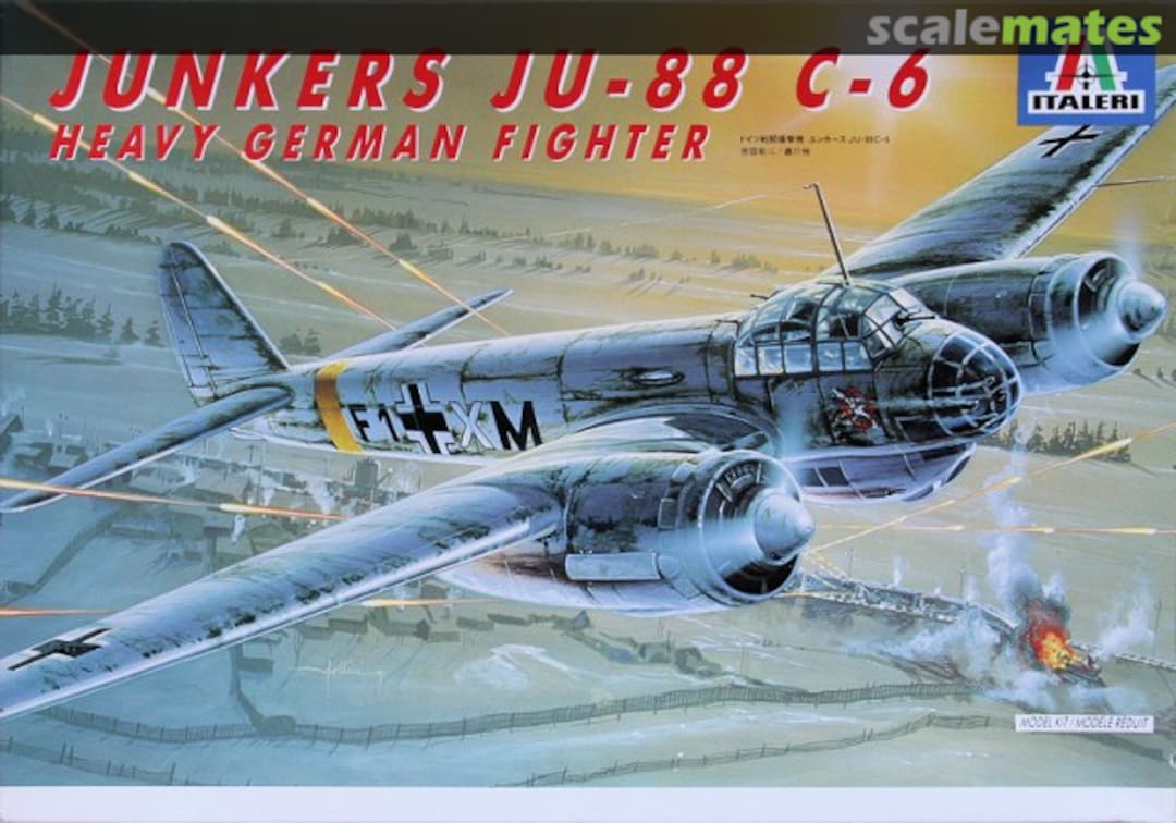 Boxart Junkers Ju-88 C-6 022 Italeri Boxart Junkers Ju-88 C-6 022 Italeri