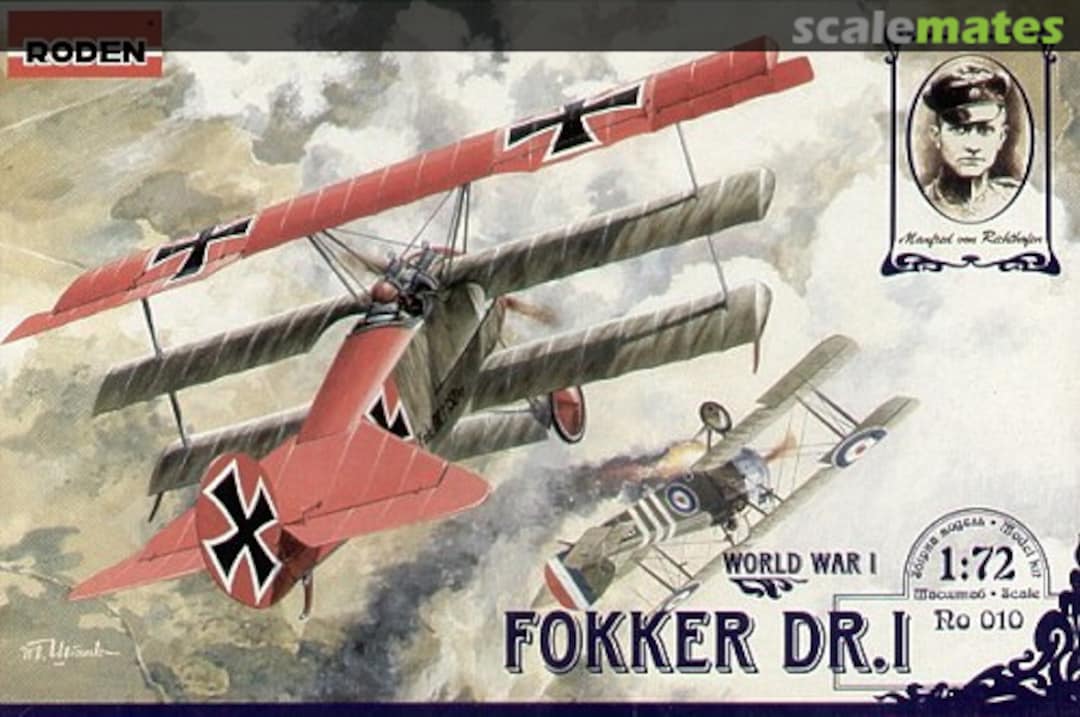 Boxart Fokker Dr.I 010 Roden Boxart Fokker Dr.I 010 Roden