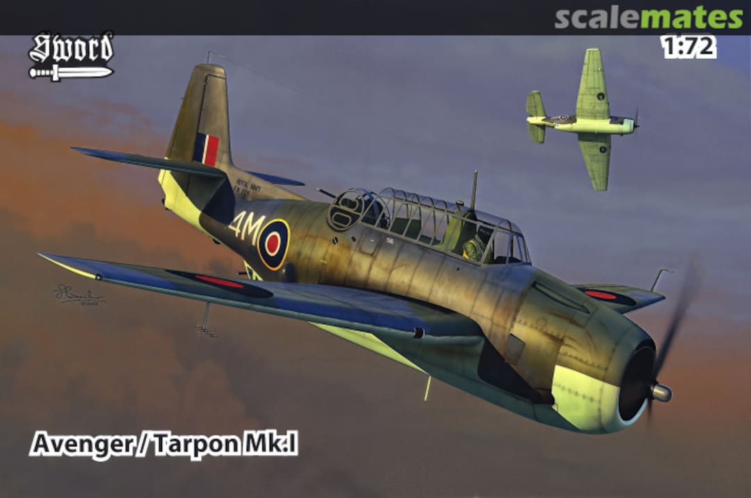 Boxart Avenger/Tarpon Mk.I SW72137 Sword Boxart Avenger/Tarpon Mk.I SW72137 Sword
