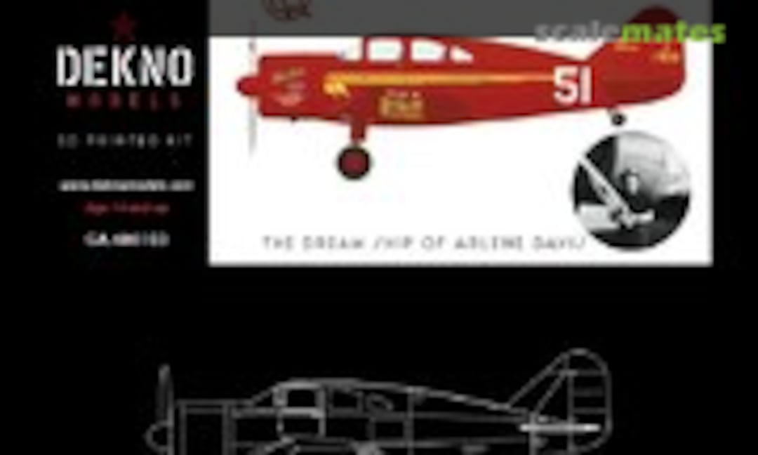 1:48 Spartan 7W Executive Bendix Trophy 1939 (Dekno Models GA.480103) GA.480103