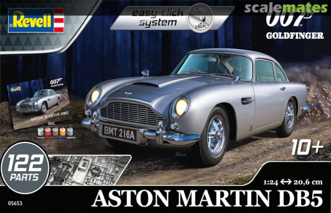 Boxart Aston Martin DB5 05653 Revell Boxart Aston Martin DB5 05653 Revell
