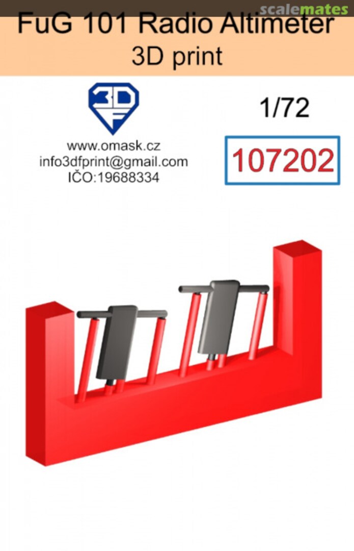 Boxart FuG 101 Radio Altimeter 107202 3DF Print Boxart FuG 101 Radio Altimeter 107202 3DF Print