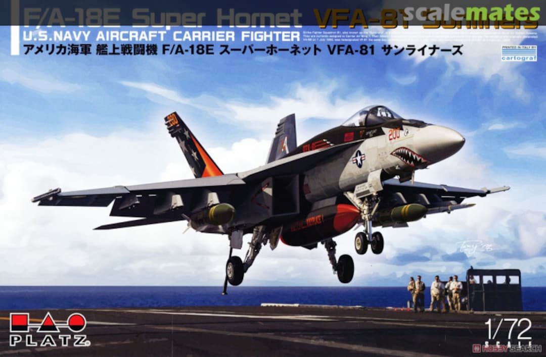 Boxart F/A-18E Super Hornet VFA-81 Sunliners AE-34 Platz Boxart F/A-18E Super Hornet VFA-81 Sunliners AE-34 Platz