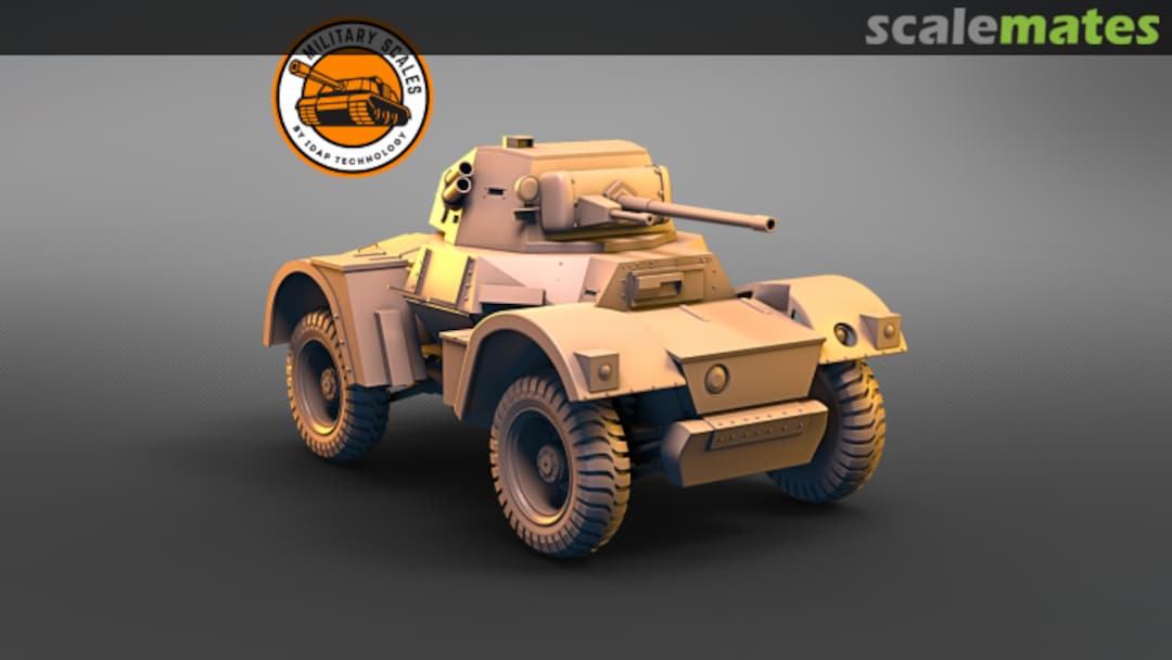 Boxart Daimler Armoured Car Mk 2 PMI0037B Military Scales Boxart Daimler Armoured Car Mk 2 PMI0037B Military Scales