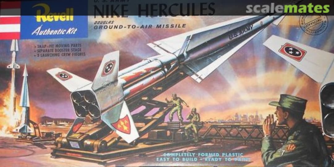 Boxart U.S. Army Nike Hercules H-1804:149 Revell Boxart U.S. Army Nike Hercules H-1804:149 Revell
