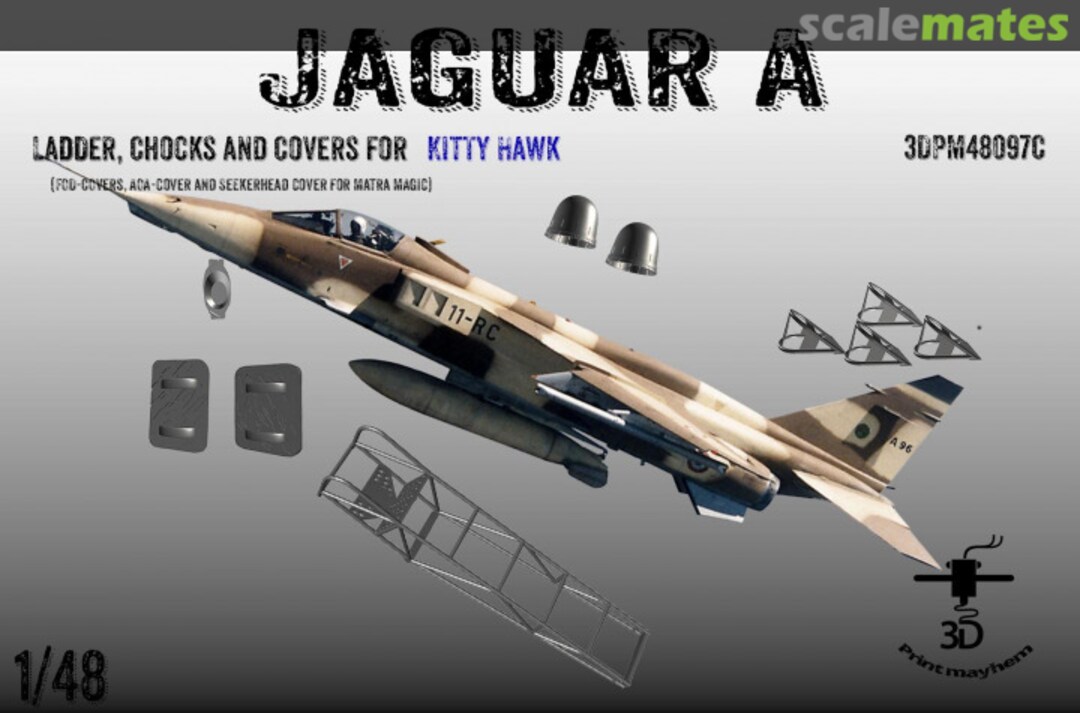 Boxart Jaguar A Ladder, chocks and cover set 3D Print 3DPM48097C 3D Print Mayhem