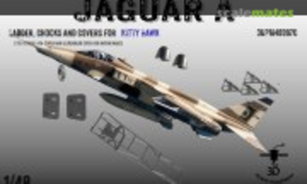 1:48 Jaguar A Ladder, chocks and cover set 3D Print (3D Print Mayhem 3DPM48097C) 3DPM48097C