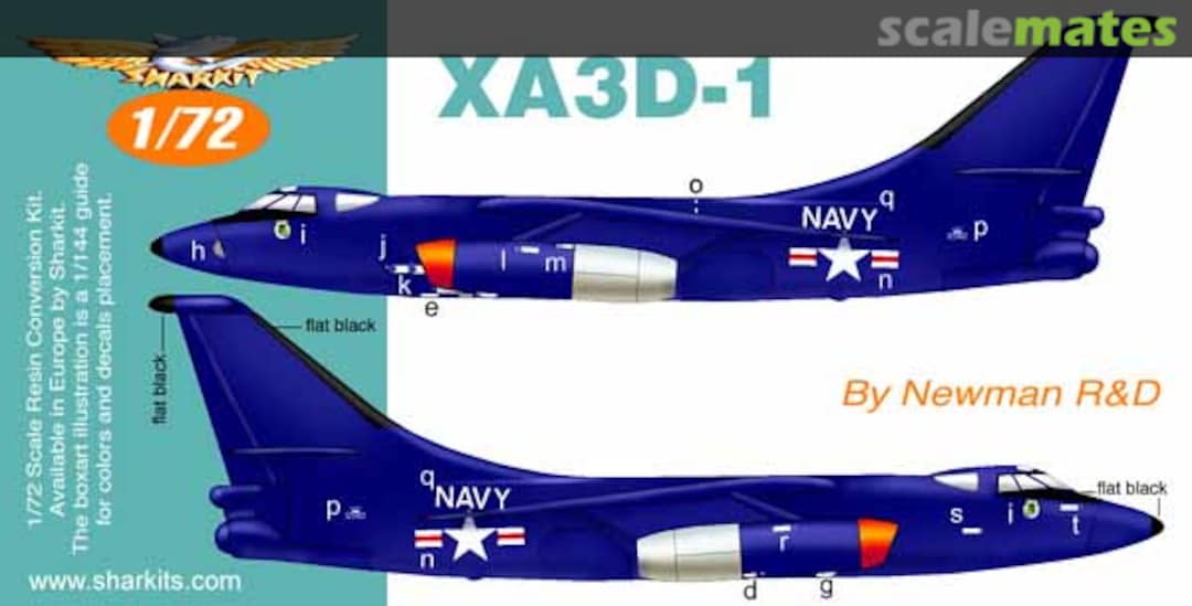 Boxart XA3D-1 Skywarrior Prototype Sharkit Boxart XA3D-1 Skywarrior Prototype Sharkit