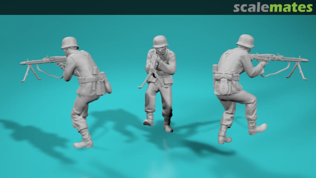 Boxart D-Day Lądowanie na plaży Omaha - żołnierz niemiecki z KMem 99200229-72 EMP3d Boxart D-Day Lądowanie na plaży Omaha - żołnierz niemiecki z KMem 99200229-72 EMP3d