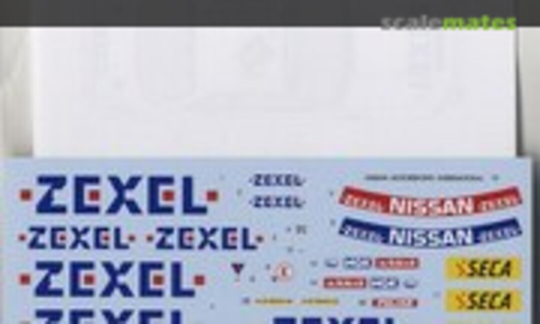 1:24 Nissan Skyline GT-R ZEXEL Gr.N 1990 (Shunko Models SHK-D184) SHK-D184